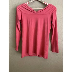 Soft Surroundings Top Sweetheart Neck Off The Shoulder Salmon Pink Color Size XS